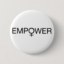 Insigne de bouton Empower Women