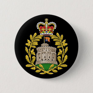 Macaron Rond 5 Cm Insigne de la Chambre de Windsor