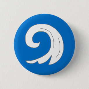 Macaron Rond 5 Cm Insigne de la population du canton de Tear-Sea's S