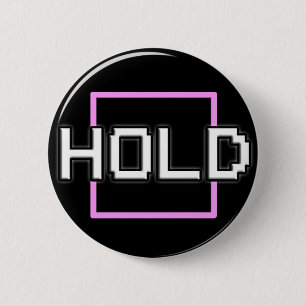 Macaron Rond 5 Cm Insigne de logo de HoldSquare