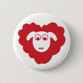 Macaron Rond 5 Cm Insigne de moutons