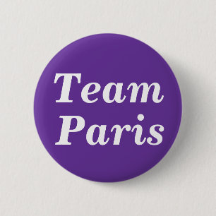 Macaron Rond 5 Cm Insigne de Paris d'équipe
