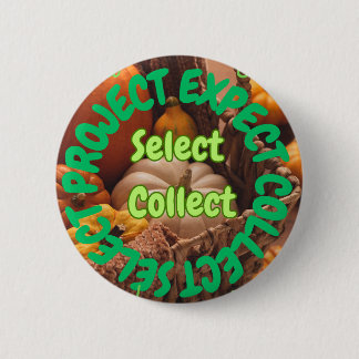 Macaron Rond 5 Cm Insigne d'icône végétale - Sélectionner le design 