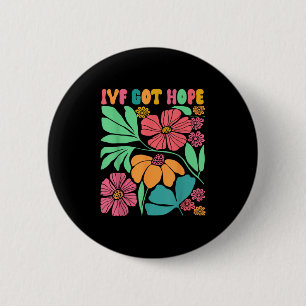 Macaron Rond 5 Cm Inspiré Motivationnel Ivf Mama Fleur sauvage Ivf M