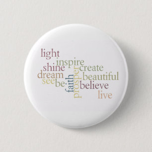 Macaron Rond 5 Cm Inspirez la foi