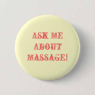 Macaron Rond 5 Cm Interrogez-moi au sujet du massage !