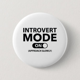 Macaron Rond 5 Cm Introvert