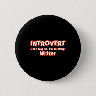 Macaron Rond 5 Cm Introvert Writer