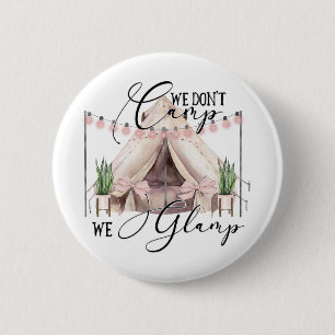Macaron Rond 5 Cm Invités du Camping Glamping