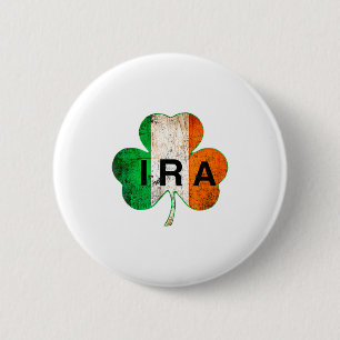 Macaron Rond 5 Cm Ira Irlandais Chanceux Shamrock St Patricks Jour I