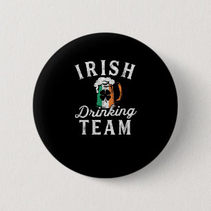 Macaron Rond 5 Cm Irish Drinking Team Shirt St Patrick's Day Group S