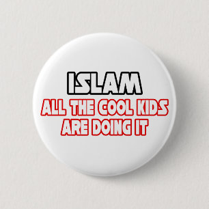 Macaron Rond 5 Cm Islam...Enfants Cool