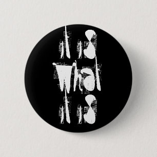 Macaron Rond 5 Cm "it is what it is" Pin