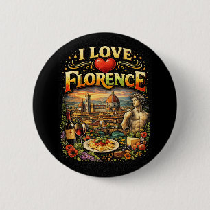 Macaron Rond 5 Cm J'adore Florence