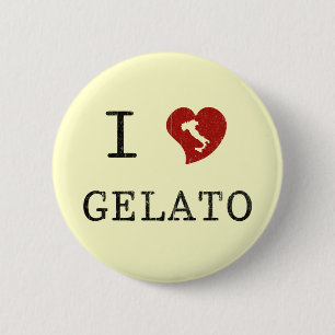 Macaron Rond 5 Cm J'adore le gelato