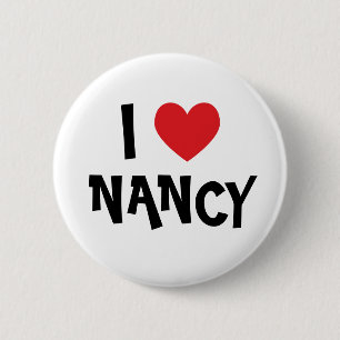 Macaron Rond 5 Cm J'adore Nancy)