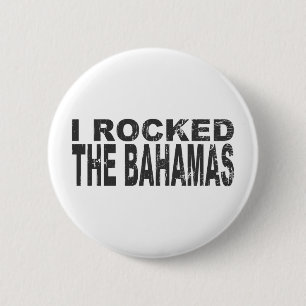 Macaron Rond 5 Cm J'ai basculé les Bahamas