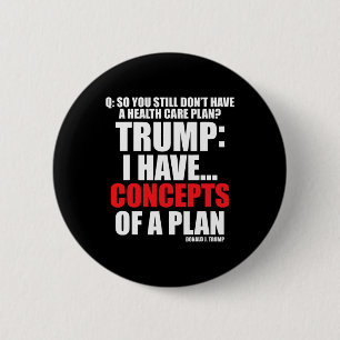 Macaron Rond 5 Cm J'ai... des concepts d'un plan de vote Trump 2024 
