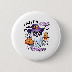 Macaron Rond 5 Cm J'Ai Mis Le Boo À Boujee Funny Halloween Cos