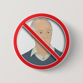 Macaron Rond 5 Cm "J'ai mis le feu bouton de Scott à Bell"