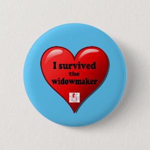 Macaron Rond 5 Cm J'ai survécu au Widowmaker