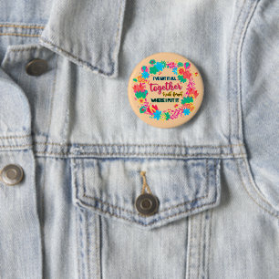 Macaron Rond 5 Cm J'Ai Tout Compris, J'Ai Oublié Où J'Ai Mis