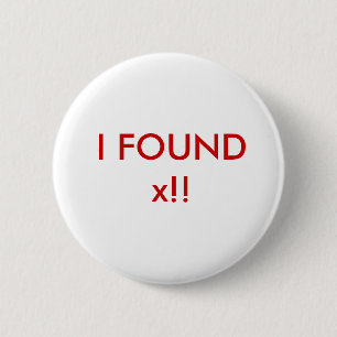 Macaron Rond 5 Cm J'ai trouvé x ! !