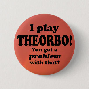 Macaron Rond 5 Cm J'Ai Un Problème, Theorbo