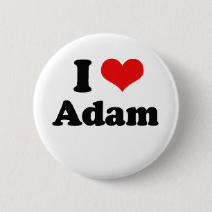Macaron Rond 5 Cm J'aime Adam