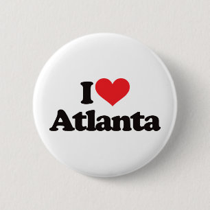 Macaron Rond 5 Cm J'aime Atlanta