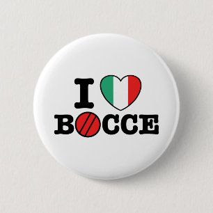 Macaron Rond 5 Cm J'aime Bocce