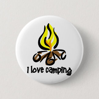 Macaron Rond 5 Cm j'aime camper