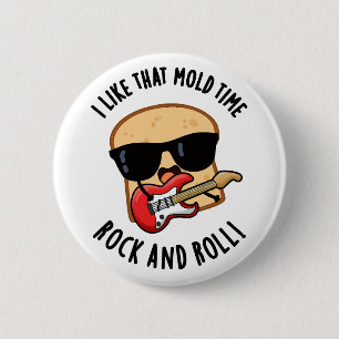 Macaron Rond 5 Cm J'Aime Ce Mold Time Rock Et Roll Funky Pu Pain