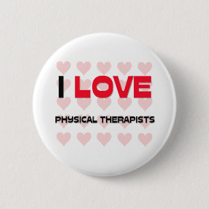 MACARON ROND 5 CM J'AIME DES PHYSIOTHÉRAPEUTES