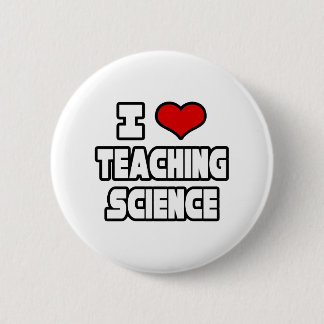 Macaron Rond 5 Cm J'aime enseigner la science