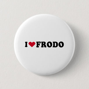 MACARON ROND 5 CM J'AIME FRODO