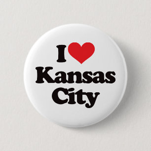 Macaron Rond 5 Cm J'aime Kansas City