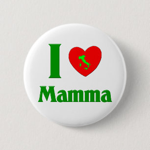 Macaron Rond 5 Cm J'aime la maman