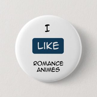 Macaron Rond 5 Cm J'aime l'Anime Romance
