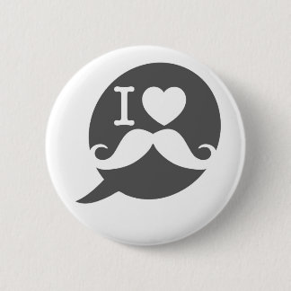 Macaron Rond 5 Cm J'aime le bouton