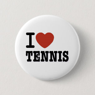 MACARON ROND 5 CM J'AIME LE TENNIS