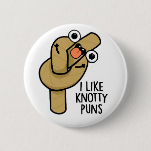 Macaron Rond 5 Cm J'aime les jeux de mots coquins sur les cordes