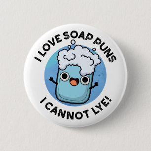 Macaron Rond 5 Cm J'Aime Les Puns À Savon Je Ne Peux Pas Lye Funny P