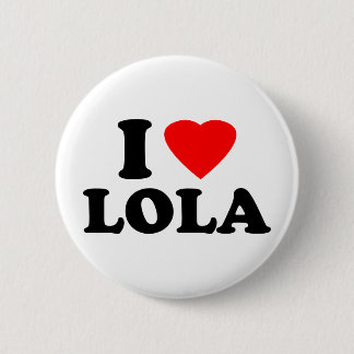 Macaron Rond 5 Cm J'aime Lola