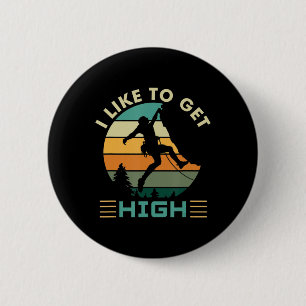 Macaron Rond 5 Cm J'Aime Obtenir Une Escalade High Rock