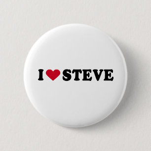 MACARON ROND 5 CM J'AIME STEVE