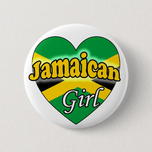 Macaron Rond 5 Cm Jamaican Girl