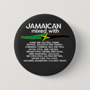 Macaron Rond 5 Cm Jamaican Mixed With Jamaica Proud