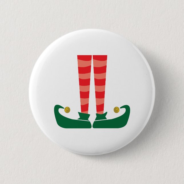 Macaron Rond 5 Cm Jambes d'Elf (Devant)