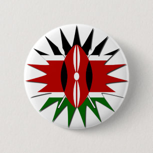 Macaron Rond 5 Cm Jambo Kenya Hakuna Matata